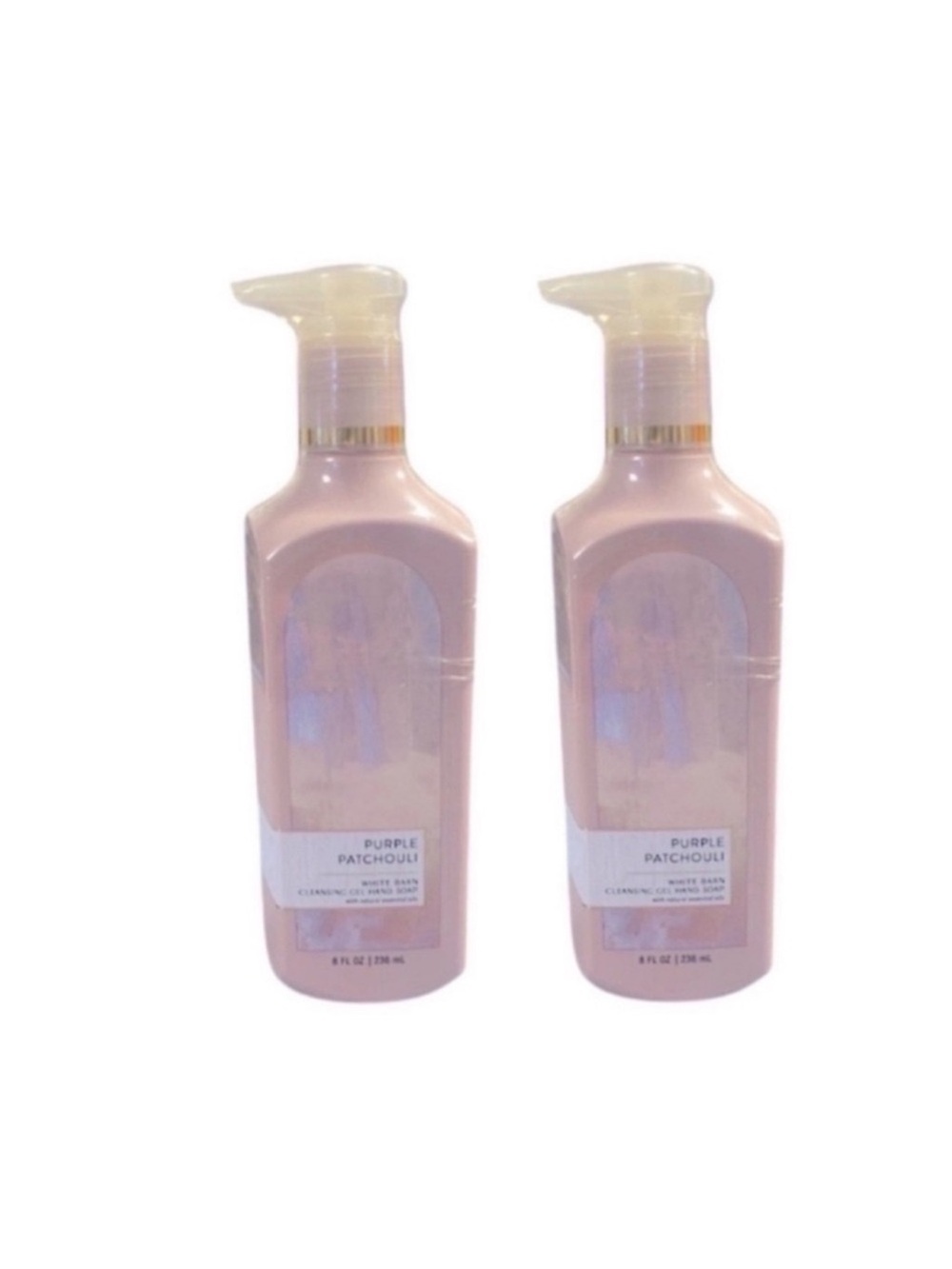 2 Purple Patchouli Hand Soaps